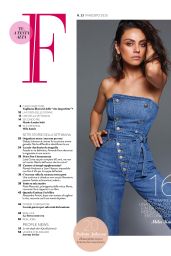 Mila Kunis’s F Magazine Cover is a Study in Modern Denim