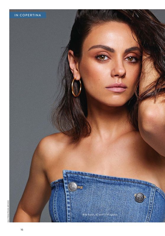 Mila Kunis’s F Magazine Cover is a Study in Modern Denim
