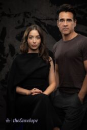 Milioti and Farrell's Dapper Duo for Los Angeles Times