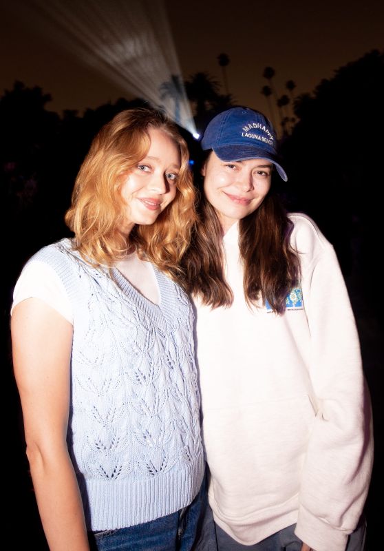 Miranda Cosgrove Debuts Cozy Chic at Cinespia Screening