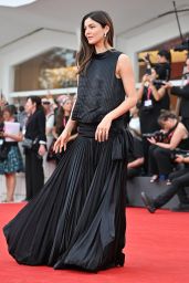 Monica Barbaro Dior Gown Venice Red Carpet