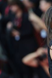 Monica Barbaro Dior Gown Venice Red Carpet