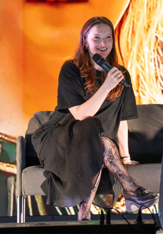 Morfydd Clark Embraces Gothic Chic in London