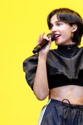 Naomi Scott Debuts Kinetic Adidas Chic at Lollapalooza 2025