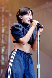 Naomi Scott Debuts Kinetic Adidas Chic at Lollapalooza 2025