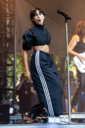 Naomi Scott Debuts Kinetic Adidas Chic at Lollapalooza 2025
