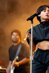 Naomi Scott Debuts Kinetic Adidas Chic at Lollapalooza 2025