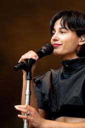 Naomi Scott Debuts Kinetic Adidas Chic at Lollapalooza 2025
