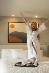 Natalie Alyn Lind Debuts Intimate, At-Home Glamour