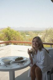 Natalie Alyn Lind Debuts Intimate, At-Home Glamour