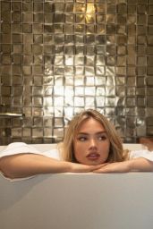Natalie Alyn Lind Debuts Intimate, At-Home Glamour
