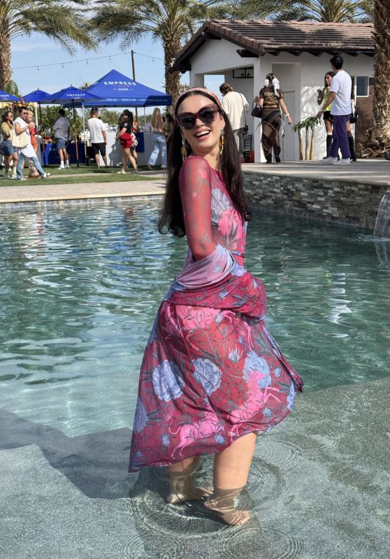 Natasha Blasick’s Coachella-Chic in Santa Monica