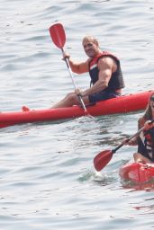 Nina Agdal Debuts Sleek Cernobbio Swim Style