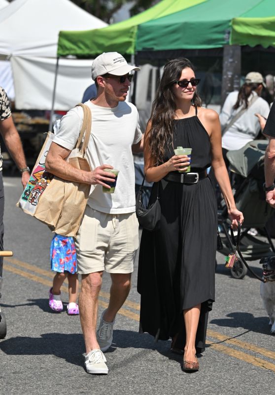 Nina Dobrev Shaun White Street Style 2025
