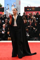Noomi Rapace attends "Bugonia" Venice red carpet