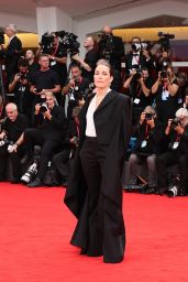 Noomi Rapace attends "Bugonia" Venice red carpet