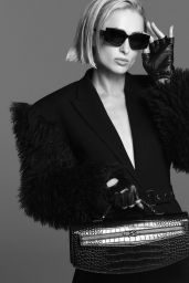 Paris Hilton Unveils Monochrome Edge in Karl Lagerfeld FW25