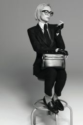 Paris Hilton Unveils Monochrome Edge in Karl Lagerfeld FW25
