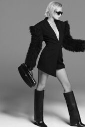 Paris Hilton Unveils Monochrome Edge in Karl Lagerfeld FW25