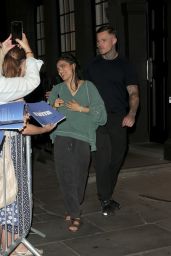 Rachel Zegler’s Cozy Post-Show London Style