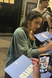Rachel Zegler’s Cozy Post-Show London Style