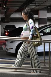 Rihanna Debuts Graphic Bumpwear After L.A. Appointment