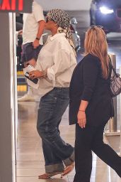 Rihanna Elevates Errands in Beverly Hills with Valentino & Denim Drama