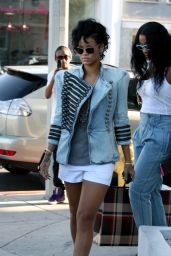 Rihanna’s 2009 Shopping Trip Debuts Military Denim