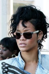 Rihanna’s 2009 Shopping Trip Debuts Military Denim