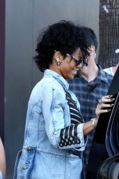 Rihanna’s 2009 Shopping Trip Debuts Military Denim
