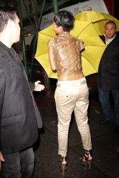 Rihanna’s 2009 Snakeskin Glamour in a NYC Sighting