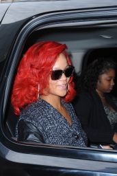 Rihanna Unveils Effortless Chic Leaving Trump Soho NYC – Sept 2010