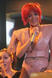 Rihanna Unveils Futuristic Flair in Camden – August 2010