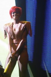 Rihanna Unveils Futuristic Flair in Camden – August 2010