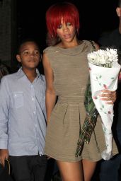 Rihanna Unveils Grecian Chic for NYC Dinner