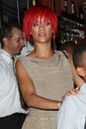 Rihanna Unveils Grecian Chic for NYC Dinner