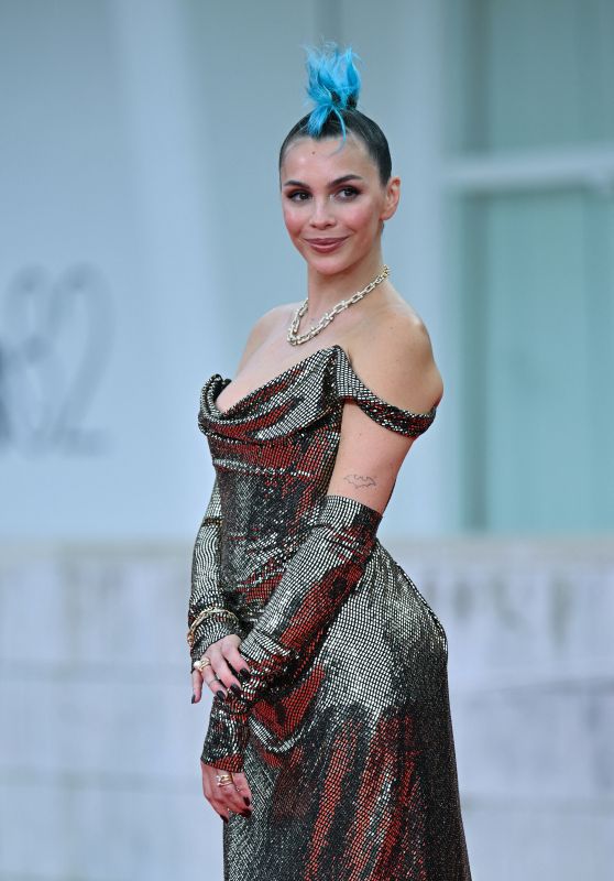 Rose Villain Attends La Grazia Premiere at Venice Film Festival 2025