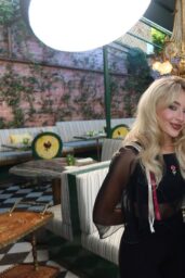 Sabrina Carpenter Debuts A Sheer Power-Play