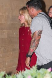 Sabrina Carpenter’s Red-Hot Night Out in Malibu