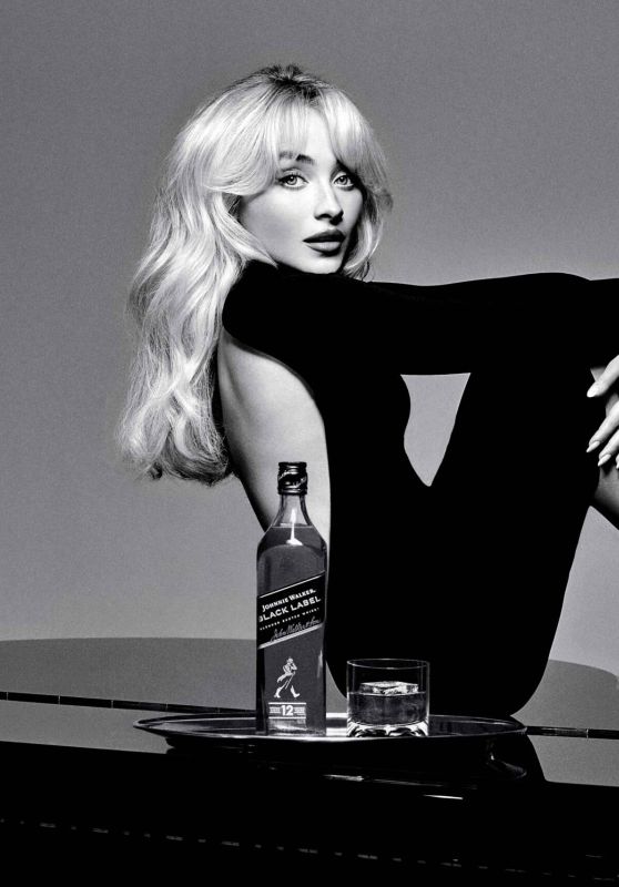 Sabrina Carpenter Unveils Sultry Johnnie Walker Vibe 2025