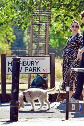 Saoirse Ronan Unveils Leopard Leisure in London – August 2025