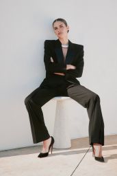 Sara Sampaio’s Suited Revenge for Who What Wear