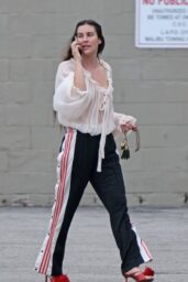 Scout Willis's Sporty-Goth Chic at the Gas Station