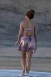 Shakira Debuts Metallic Fringe Bikini in Cabo