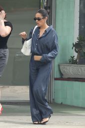 Shay Mitchell Debuts Denim-on-Denim Chic