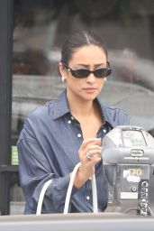 Shay Mitchell Debuts Denim-on-Denim Chic