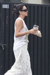 Shay Mitchell Debuts Lace Pants & Ninja Turtles Tee in LA – 23.08.2025