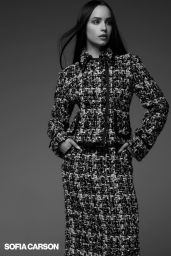 Sofia Carson Debuts Daring High-Low Glamor for Billboard Italia