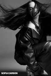 Sofia Carson Debuts Daring High-Low Glamor for Billboard Italia
