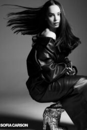 Sofia Carson Debuts Daring High-Low Glamor for Billboard Italia